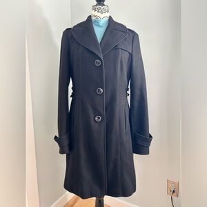 KENNETH COLE wool blend Coat size 8 classic tailored